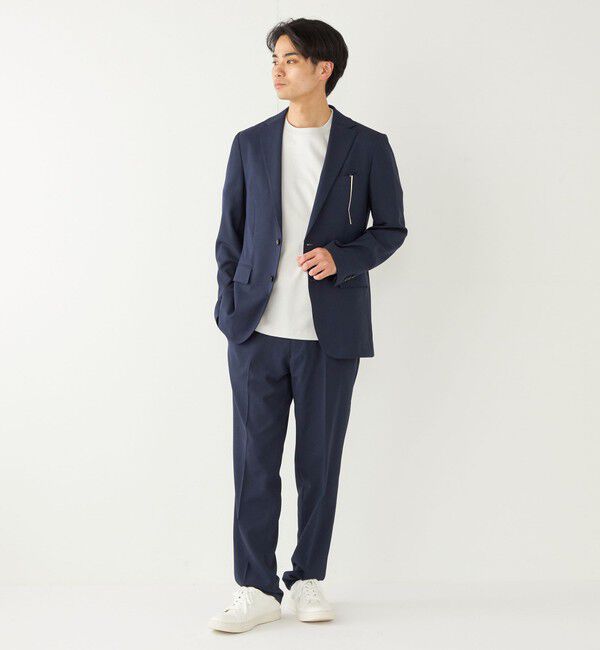 SHIPS Colors 「SHIPS Colors:〈洗濯機可能〉AVANT パンツ(セットアップ対応可能)」|スラックス|