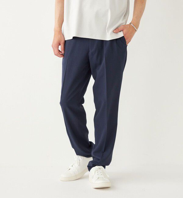 SHIPS Colors 「SHIPS Colors:〈洗濯機可能〉AVANT パンツ(セットアップ対応可能)」|スラックス|