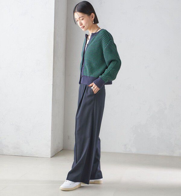 SHIPS for women「ウエスト ベルト デザイン セミワイド パンツ」|その他|