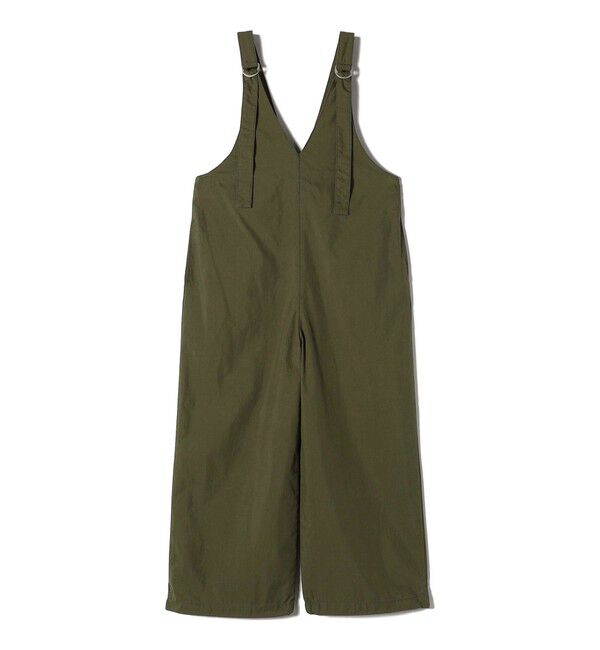 SHIPS for women「〈洗濯機可能〉ミリタリー 裾 ドロスト オールインワン」|オールインワン|