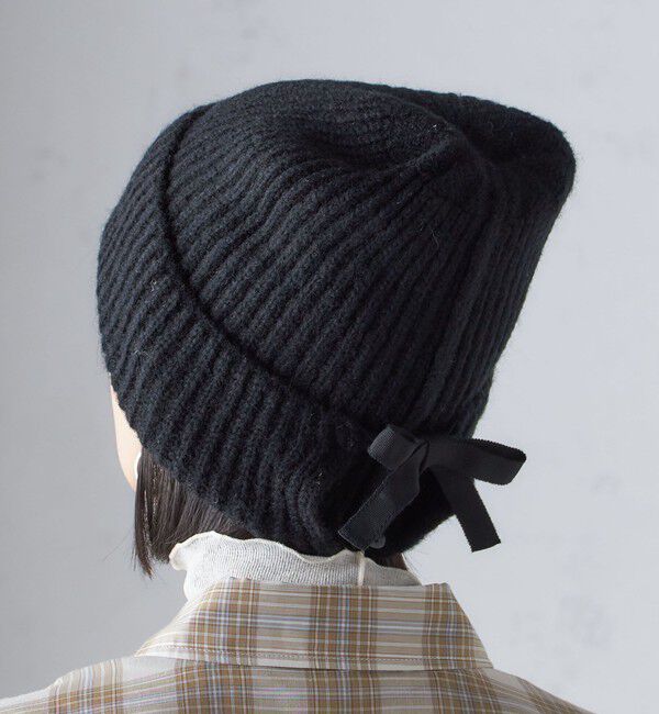 SHIPS for women「2WAY リボン ニット キャップ」|ニット帽|