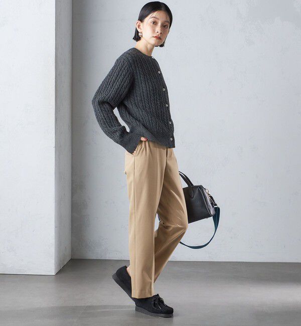 SHIPS for women「〈手洗い可能〉裏起毛 スリム テーパード パンツ」|その他|