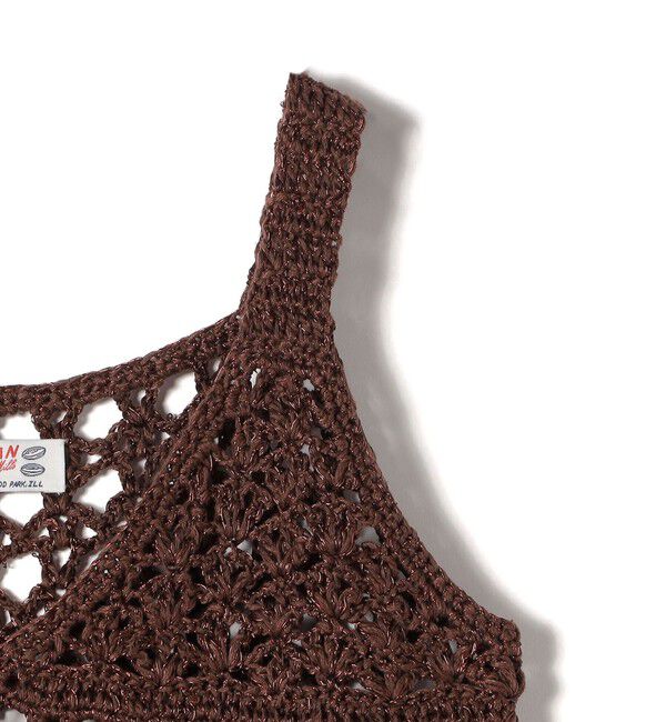 SHIPS for women「LOGAN KNITTING MILLS:〈手洗い可能〉モール ビスチェ」|ニット・セーター|