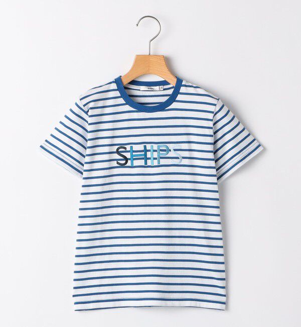 SHIPS KIDS「SHIPS KIDS:100～130cm / SHIPS ロゴ TEE」|Tシャツ・カットソー|