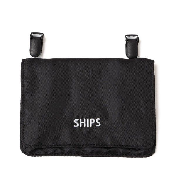 SHIPS KIDS「SHIPS KIDS:移動 ポケット」|ポーチ|ブラック