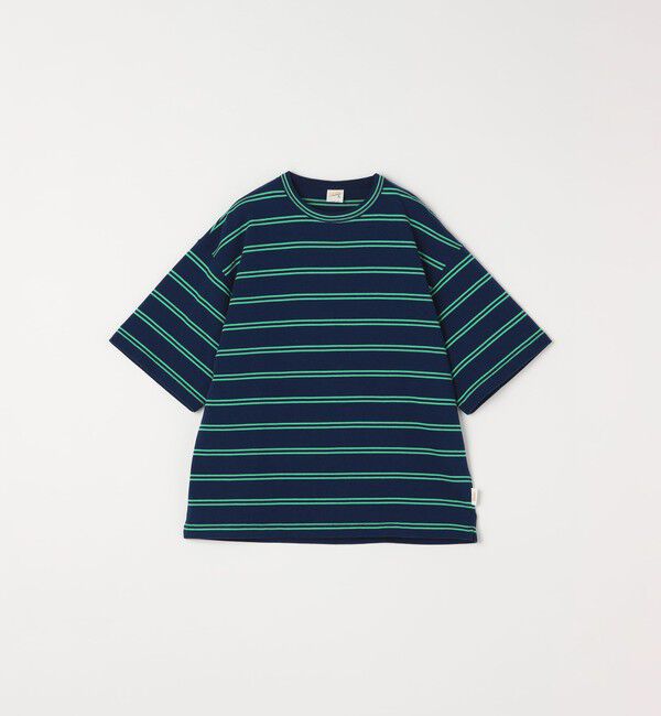 SHIPS any「【SHIPS any別注】sports wear: レトロ カラー ボーダー Tシャツ◇」|Tシャツ・カットソー|