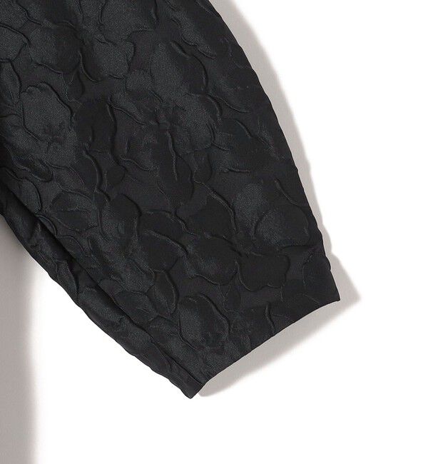 SHIPS for women「〈手洗い可能〉膨れ ジャカード バックタイ フレア ワンピース」|ワンピース|