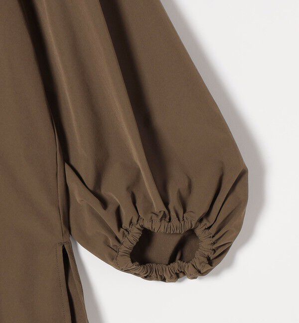 quaranciel「《予約》quaranciel:〈接触冷感/UVカット/撥水加工〉ギャザー オフショル ラッシュガード ブラウス」|シャツ・ブラウス|