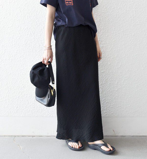 SHIPS any「《予約》SHIPS any:〈洗濯機可能〉メッシュ ナロー スカート」|スカート|