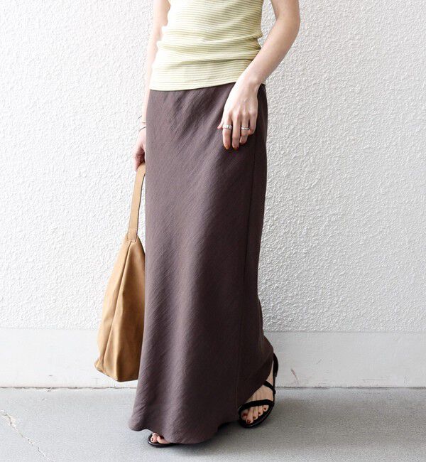 SHIPS any「《予約》SHIPS any:〈洗濯機可能〉メッシュ ナロー スカート」|スカート|