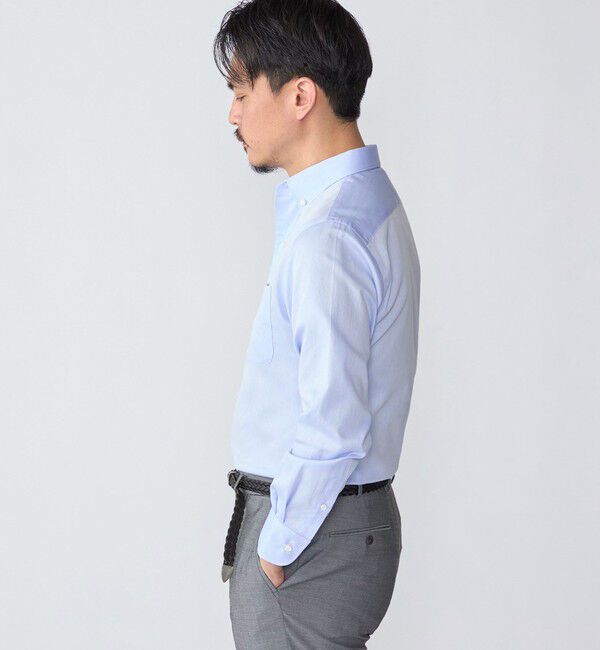 SHIPS「SHIPS:〈FUNCTION〉イージーアイロン ピケ イタリアン ボタンダウン シャツ」|シャツ・ブラウス|