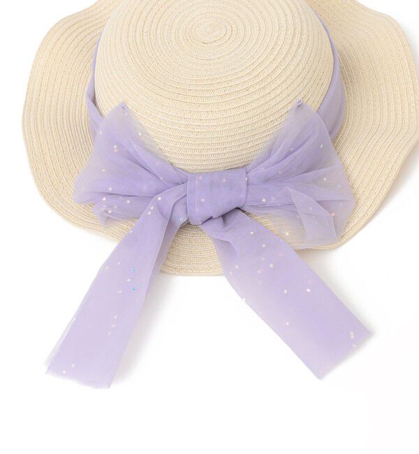 SHIPS Colors 「SHIPS Colors:〈手洗い可能〉リボン ハット（KIDS）」|ハット|