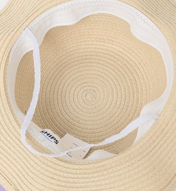 SHIPS Colors 「SHIPS Colors:〈手洗い可能〉リボン ハット（KIDS）」|ハット|