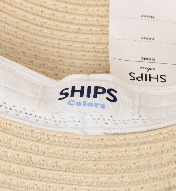 SHIPS Colors 「SHIPS Colors:〈手洗い可能〉リボン ハット（KIDS）」|ハット|