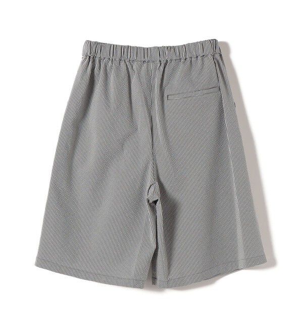 SHIPS for women「〈手洗い可能〉ギンガム サッカー ドロスト ショート パンツ」|その他|