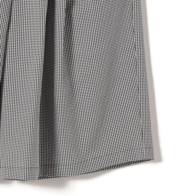 SHIPS for women「〈手洗い可能〉ギンガム サッカー ドロスト ショート パンツ」|その他|