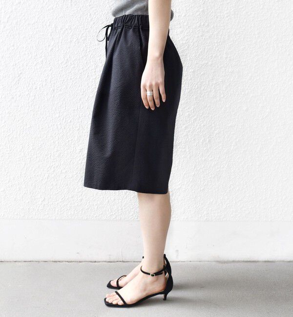 SHIPS for women「〈手洗い可能〉ギンガム サッカー ドロスト ショート パンツ」|その他|