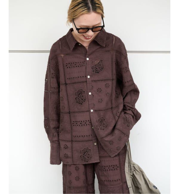 OUTDOOR PRODUCTS Usual Things「LOGAN ex レーストラックシャツ」|シャツ・ブラウス|