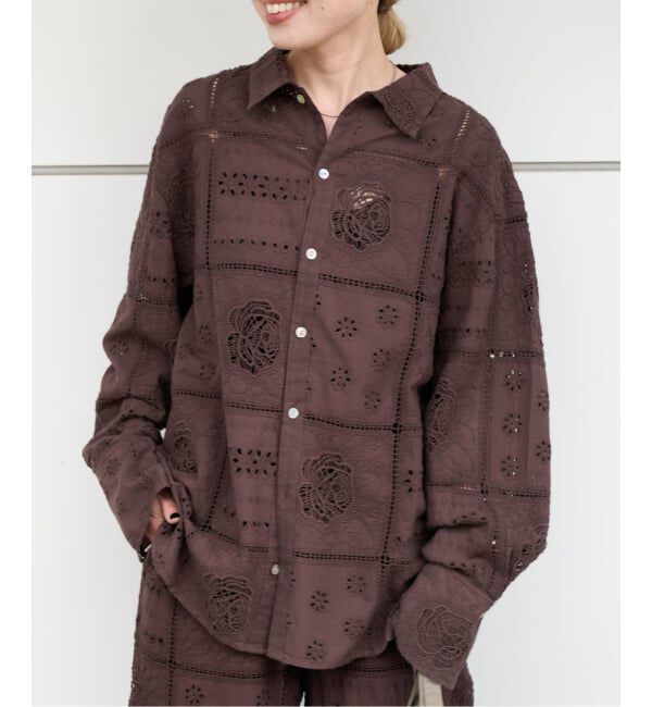 OUTDOOR PRODUCTS Usual Things「LOGAN ex レーストラックシャツ」|シャツ・ブラウス|