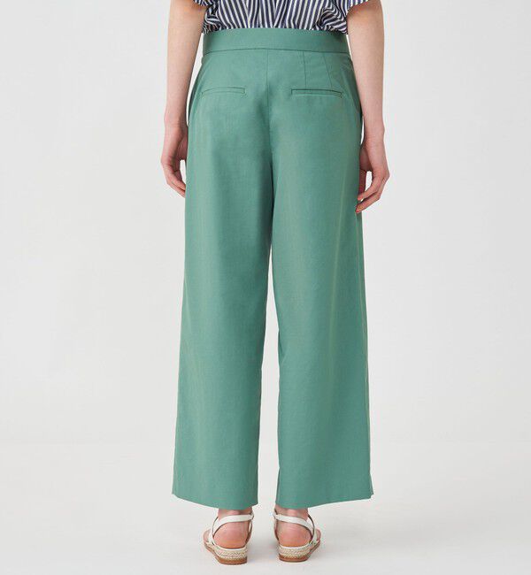 TOMORROWLAND collection「ドライツイル セミワイドクロップドパンツ」|その他|