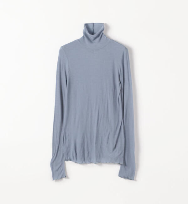 MACPHEE「ウールリブ タートルネックプルオーバー」|Tシャツ・カットソー|