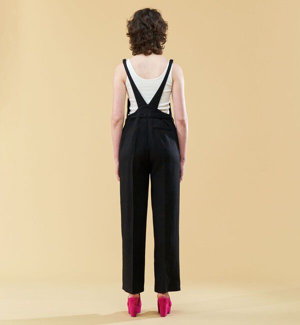 DES PRES「ウェットリネン サロペット」|ワンピース|