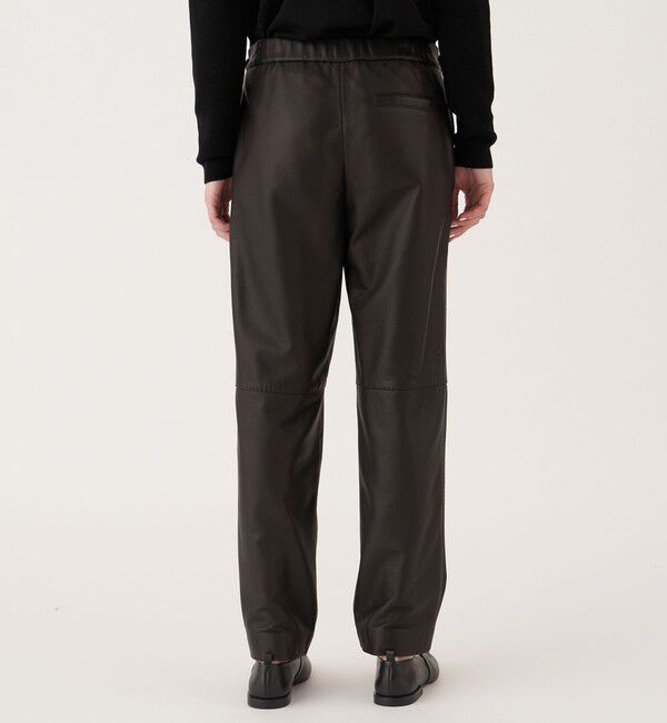 GALERIE VIE「ゴートレザー テーパードパンツ」|その他|