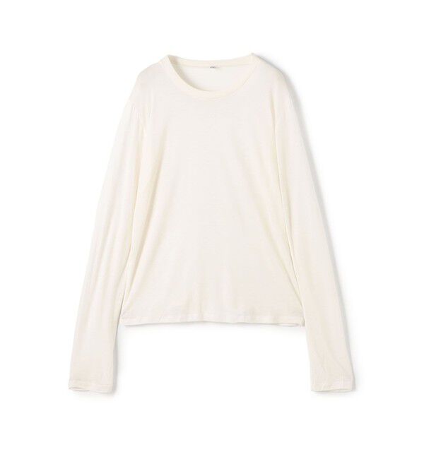 TOMORROWLAND BUYING WEAR「BASERANGE LONG SLEEVE TEE」|Tシャツ・カットソー|11 ホワイト