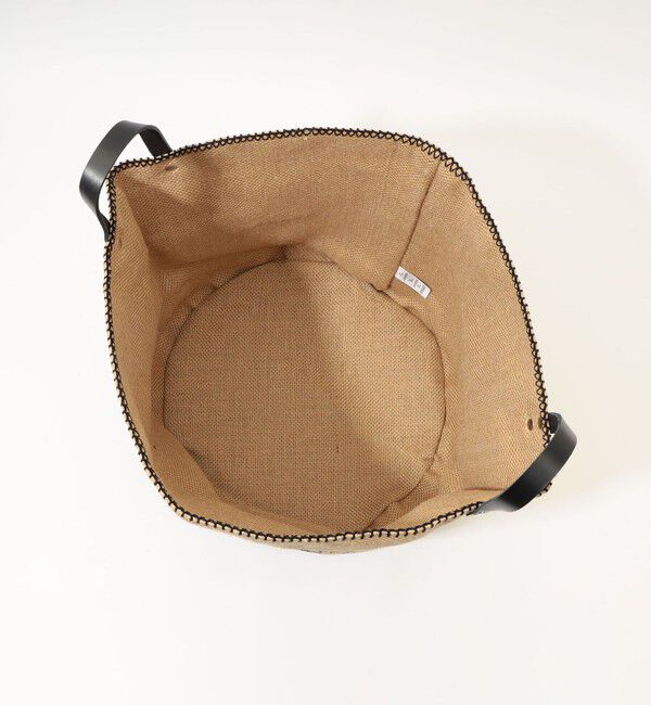 TOMORROWLAND HOME「ジュート ランドリーバスケットバッグ」|トイレタリー・ランドリーグッズ|