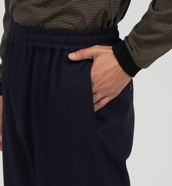 TOMORROWLAND MENS「コットンポリウレタンダブルクロス イージーパンツ」|その他|