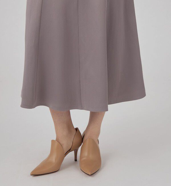 Ballsey「ジグリーサテン マーメイドスカート」|フレア|