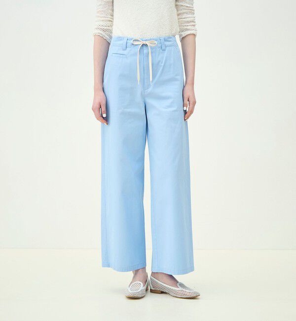 MACPHEE「コットンサージ ドローストリングパンツ」|その他|