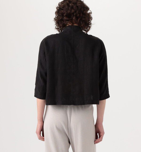 JAMES PERSE「ライトウェイトリネン クロップドシャツ WKO3149」|シャツ・ブラウス|