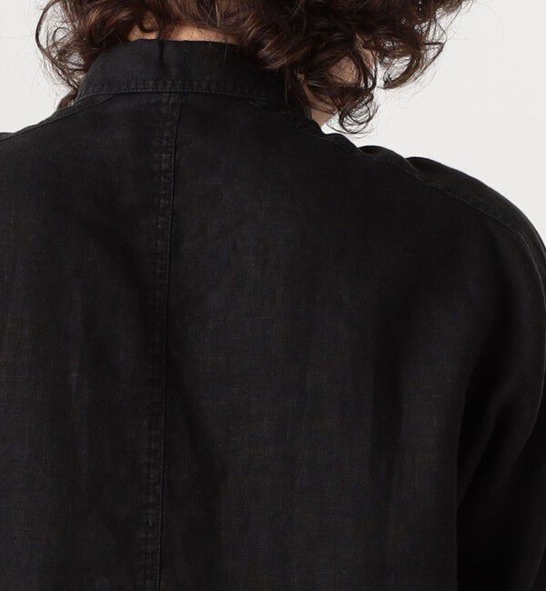 JAMES PERSE「ライトウェイトリネン クロップドシャツ WKO3149」|シャツ・ブラウス|