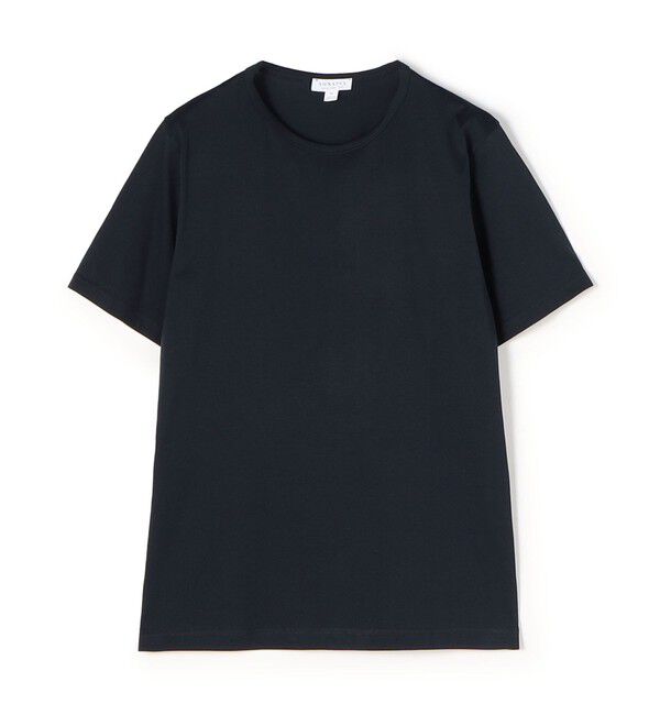 TOMORROWLAND BUYING WEAR「SUNSPEL コットン クルーネックTシャツ」|Tシャツ・カットソー|69 Midnight Navy