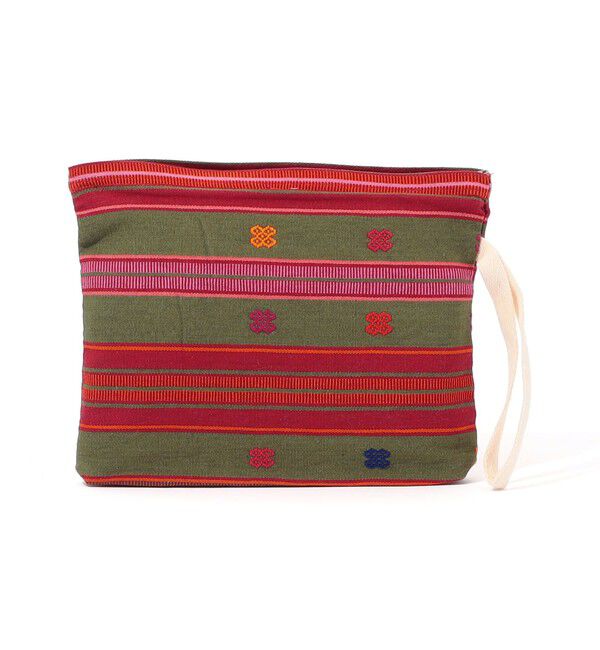 TOMORROWLAND GOODS「charrita Woven textile bag」|ハンドバッグ|01 その他