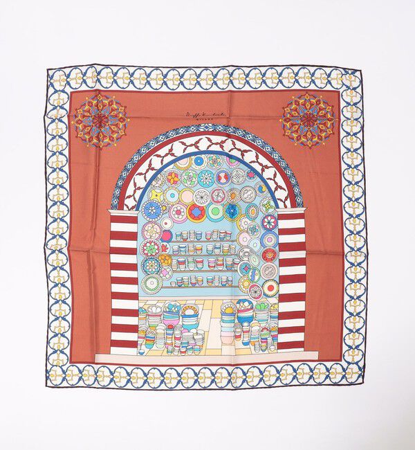 TOMORROWLAND GOODS「Kinloch シルクスカーフ」|バンダナ・スカーフ|