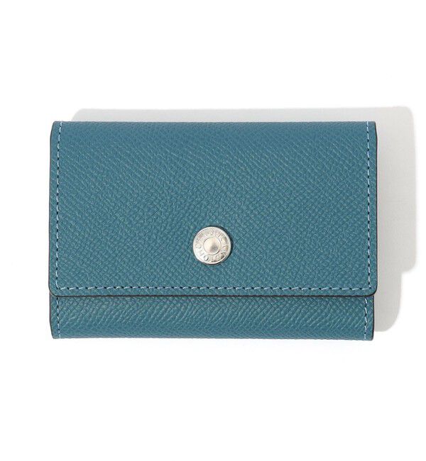 TOMORROWLAND GOODS「【別注】BROOKLYN MUSEUM シュリンクレザー キーケース」|キーケース|63 ライトブルー