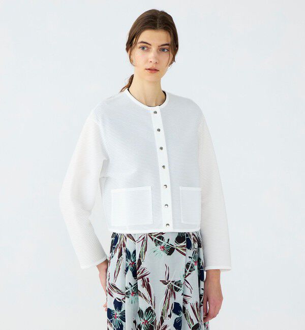 Ballsey「ドライボーダージャージー ショートカーディガン」|カーディガン|