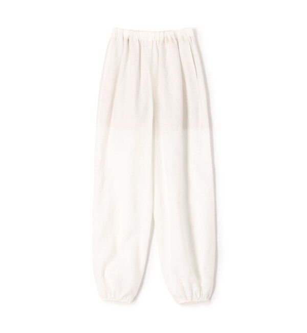 BACCA「【WEB先行予約】リネンローン イージーパンツ」|その他|11 ホワイト