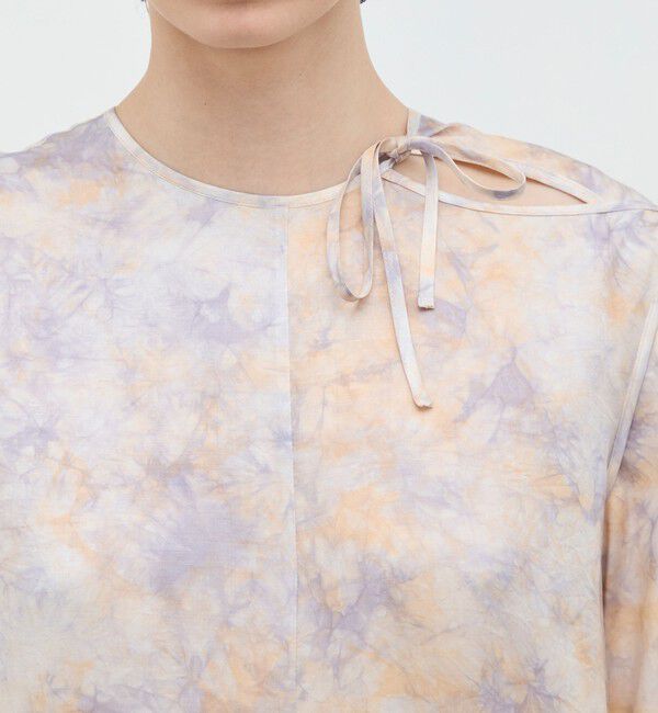 BACCA「【WEB先行予約】キュプラシルク サックシルエットワンピース」|ワンピース|