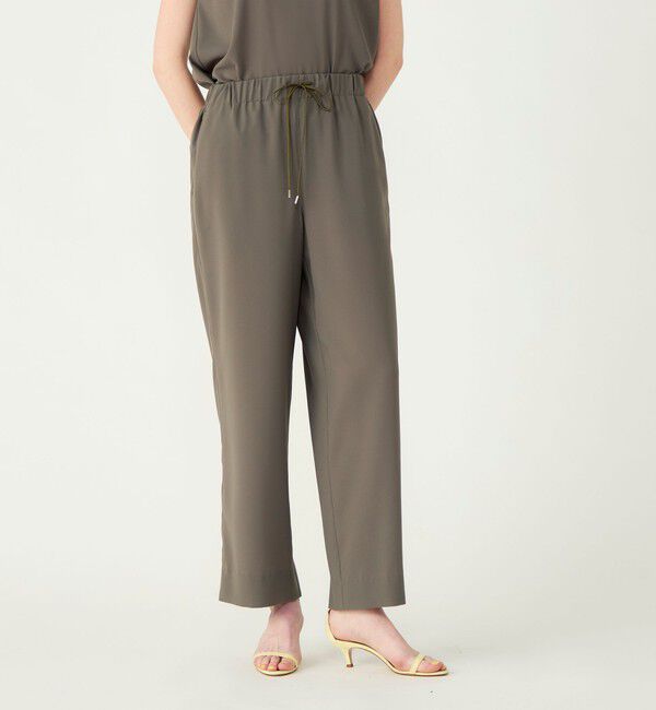 Ballsey「【WEB先行予約】サブレジョーゼット ギャザーワイドパンツ」|その他|