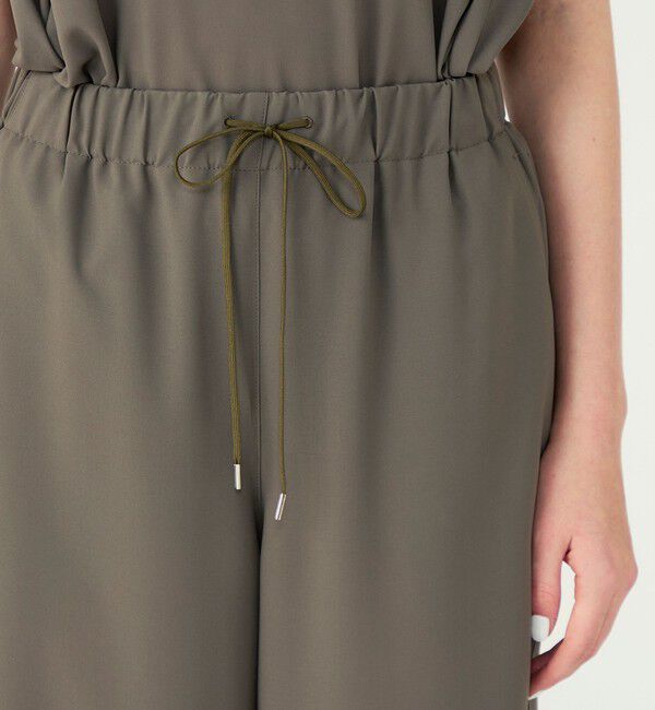 Ballsey「【WEB先行予約】サブレジョーゼット ギャザーワイドパンツ」|その他|