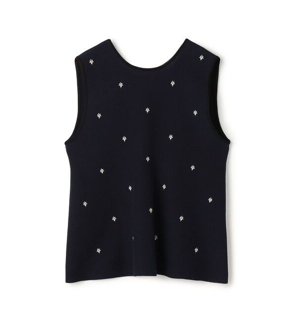 Ballsey「【WEB先行予約】ミラノリブ 2-wayノースリーブプルオーバー」|ニット・セーター|69 ネイビー