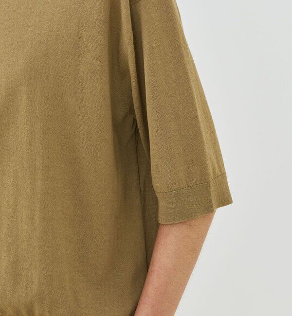 GALERIE VIE「【WEB先行予約】クレープコットン ポロカラープルオーバー」|ニット・セーター|