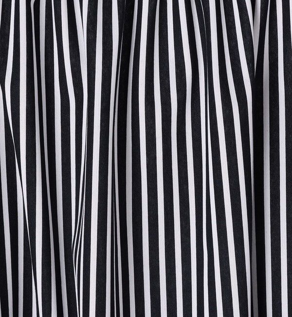 MACPHEE「【WEB先行予約】トリコットストライプ キャミソールワンピース」|ワンピース|