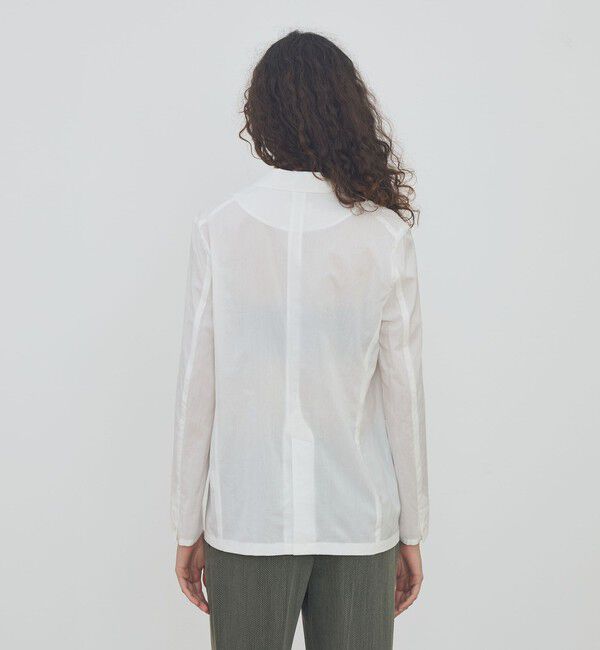 DES PRES「【WEB先行予約】 コットンシルクタイプライター テーラードジャケット」|テーラードジャケット|