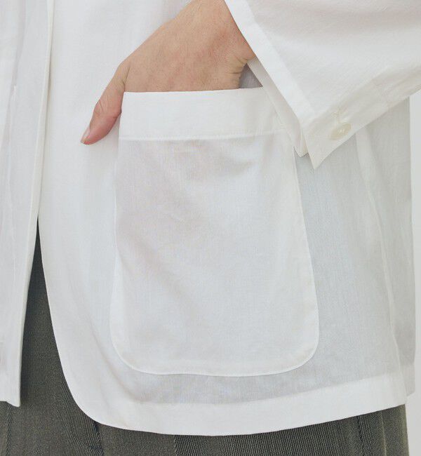 DES PRES「【WEB先行予約】 コットンシルクタイプライター テーラードジャケット」|テーラードジャケット|