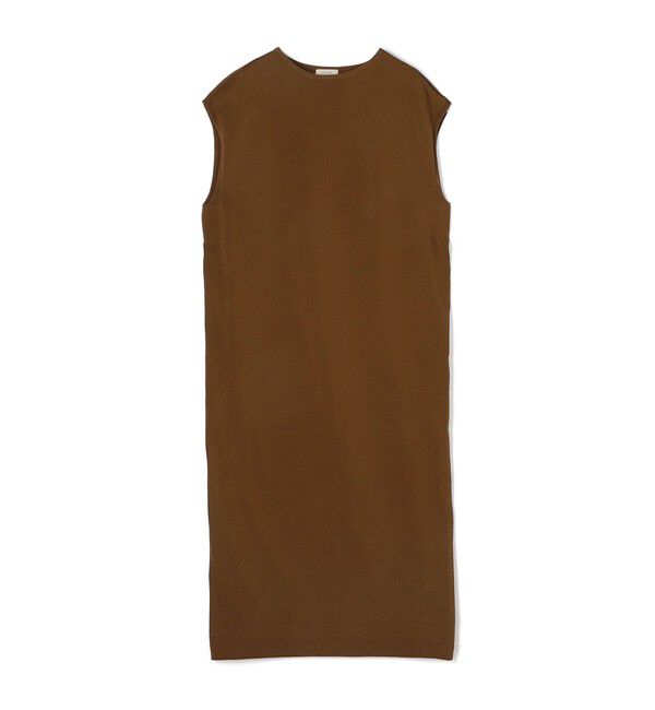 DES PRES「【WEB先行予約】ドライコットン フレンチスリーブワンピース」|ワンピース|45 キャメル