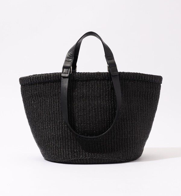 TOMORROWLAND GOODS「BUCKET BUGGAGE Basket Large トートバッグ」|かごバッグ|